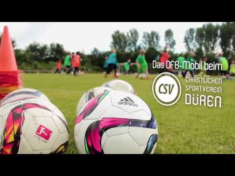 Das DFB-Mobil beim CSV Düren