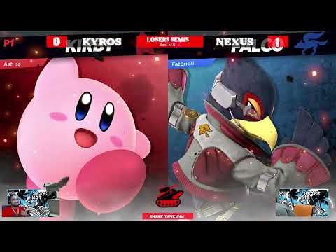 Shark Tank #64 Losers Semi Final Mazer CS3 Kyros (Kirby) Vs OA FC Nexus (Falco) SSBU Tournament