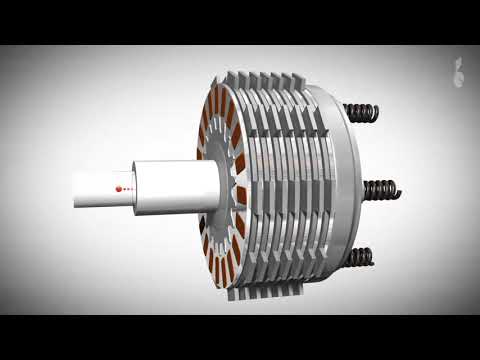 Lamellenkupplung  Mehrscheibenkupplung   Funktion Animation Trim2