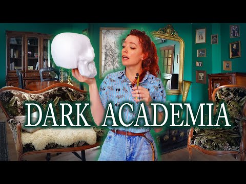 I DIY'd my house in ✨Dark Academia✨