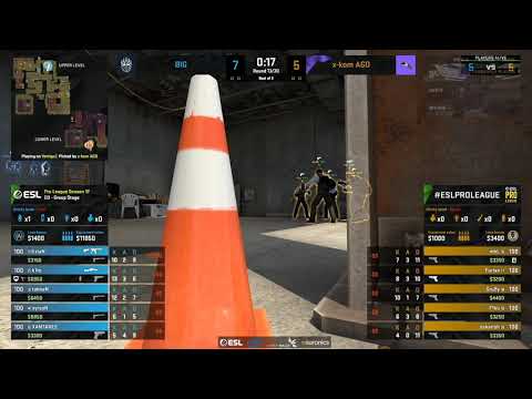 BIG vs x-kom AGO | ESL Pro League Season 12 | Fase de grupos A EU | Día 1