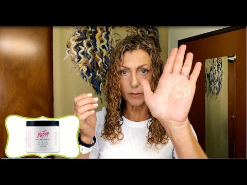 MopTop JunkFree Hair Care How to apply the Curly Hair Custard styler