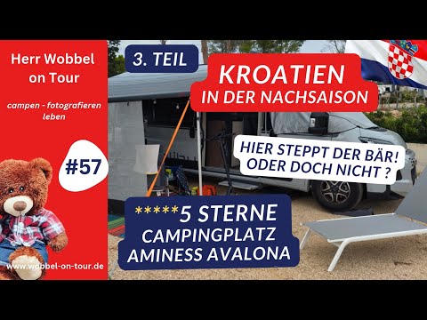 "It's a real party place here? Or is it? Our review of a 5-star campsite | Aminess Avalona"