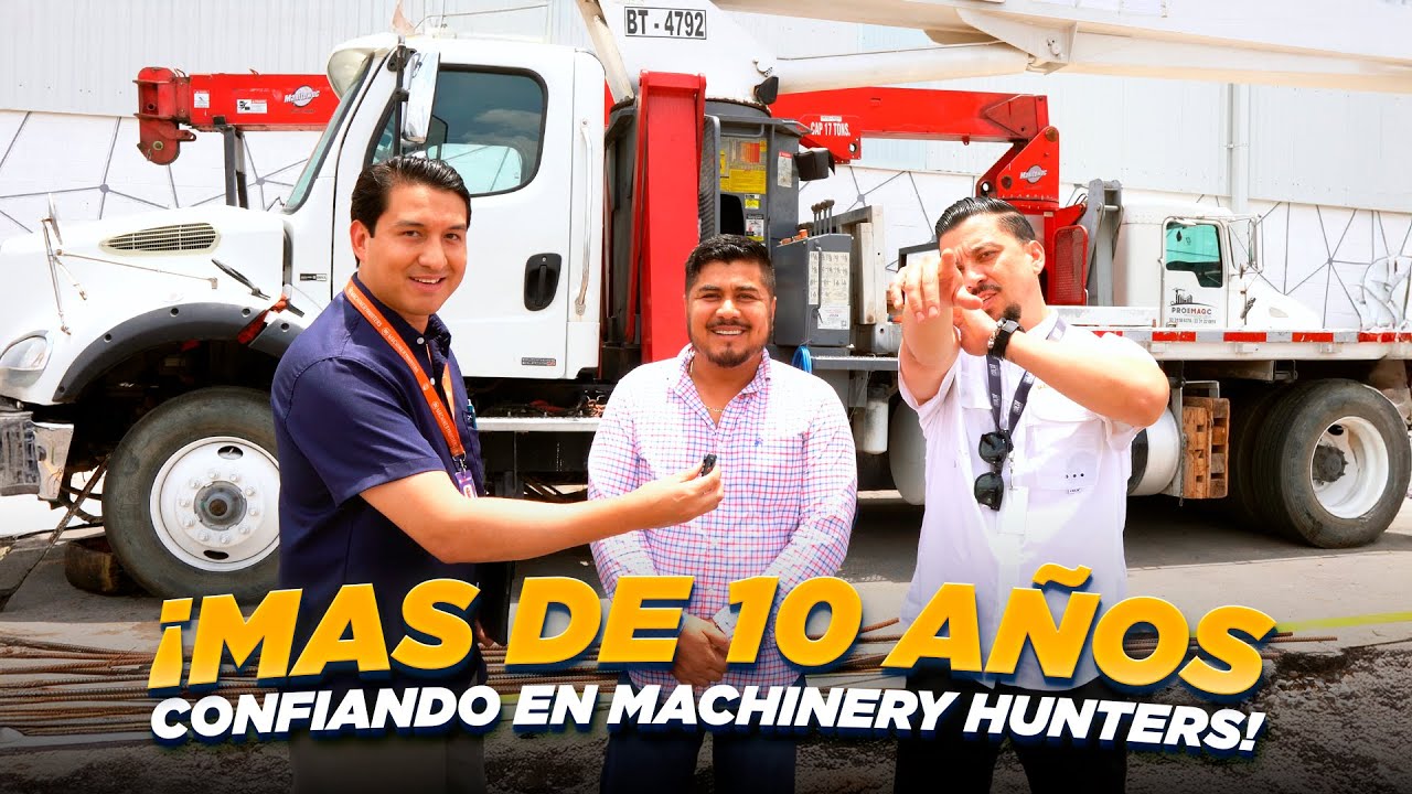Más de 10 años confiando en Machinery Hunters