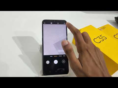 how to set full screen camera in Realme c33 | realme c35 me full screen camera kaise enable kare