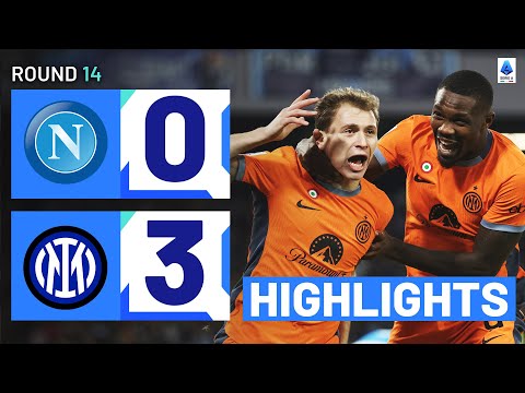NAPOLI-INTER 0-3 | HIGHLIGHTS | The Nerazzurri storm the Diego Maradona | Serie A 2023/24