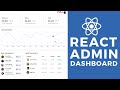 React Admin Dashboard Tutorial React Admin Panel Design Course For Beginners