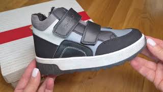 Ботинки Todler черные с серым 5191