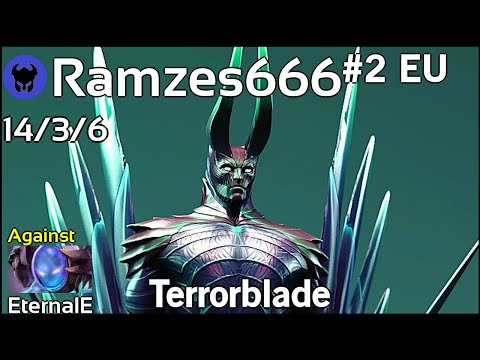 Ramzes666 [VP] plays Terrorblade!!! Dota 2 7.21
