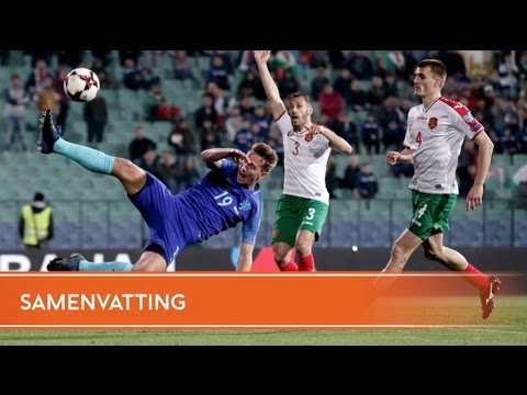 Highlights Bulgarije-Nederland (25/03/17)