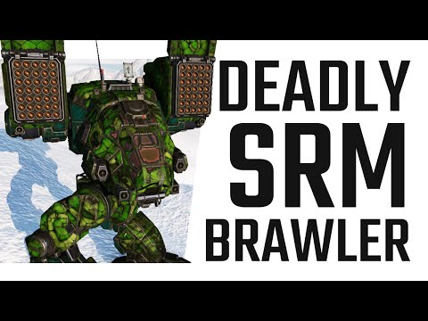 A Deadly SRM Brawler - Catapult "Butterbee" Build - Mechwarrior Online The Daily Dose #1345