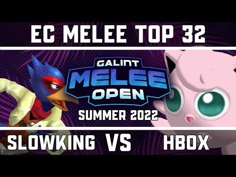 Slowking (Falco) vs Hungrybox (Jigglypuff) - East Coast Melee Top 32 - GMO Summer '22
