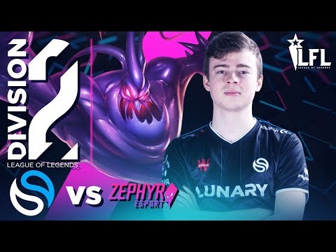 LUNARY VS ZEPHYR - DIV2 2020 SPLIT 1 WEEK 9