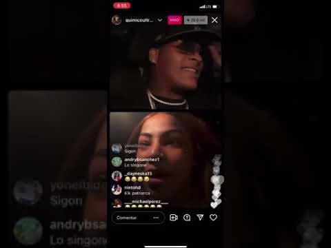 YAILIN LA MAS VIRAL y QUIMICO ULTAMEGA en instagram live ( Aclarando todo) 🇩🇴🔥
