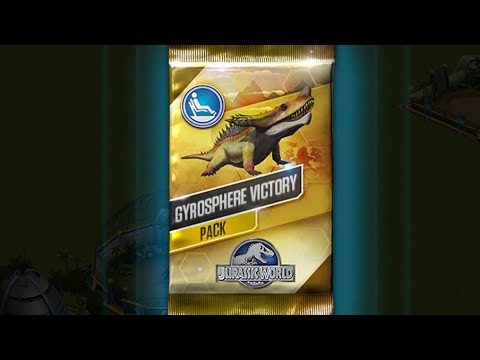 VIP GYROSPHERE VICTORY PACK - Gyrosphere Draft - Jurassic World The Game New Update
