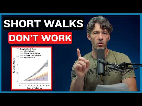 Walk 15+ Minutes to Cut Heart Risk — Full Breakdown & Transcript