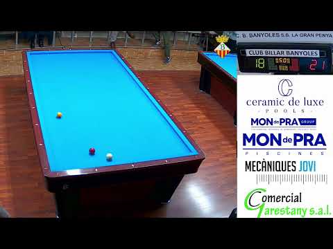 LLIGA CATALANA 3 BANDES BANYOLES C - GRAN PENYA B