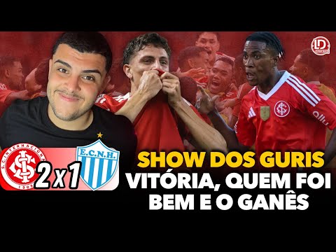 🔴 INTER VENCE COM SHOW DA GURIZADA! Saiba quem foi bem, o único que não foi e GANÊS FOI OVACIONADO