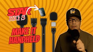 Budget Handheld interview Mic handle