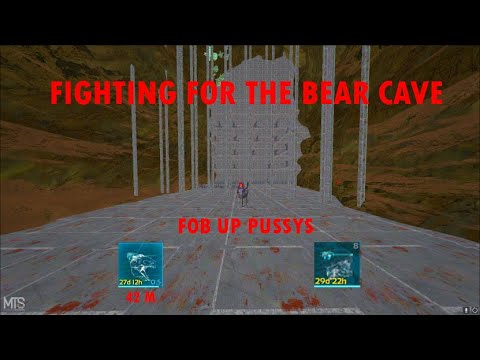Ark MTS Fighting and Claiming Crouch Bear cave
