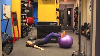 Swiss Ball - Hamstring Curl