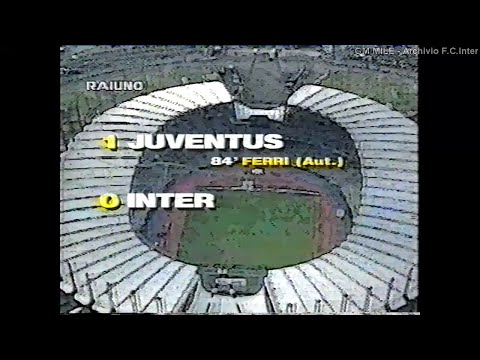 1993-94 (30^ - 02-04-1994) Juventus-INTER 1-0 [Aut.R.Ferri] Servizio 90°Minuto Rai1