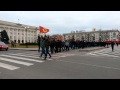 Херсонский марш молодежи с Георгиевскими лентами 23 февраля 2014 