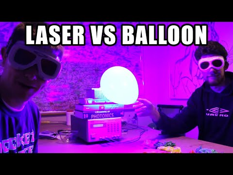 レーザー月間!第2週 - レーザー対風船 - 賢い毎日35 (Laser Month! Week 2 - Laser vs Balloons - Smarter Every Day 35)