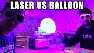 Laser Month! Week 2 - Laser vs Balloons - Smarter Every Day 35