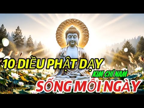 Mười điều phật dạy kim chỉ nam sống mỗi ngày. #muoidieuphatday #phatphap #kimchinamcuocsong#phatday