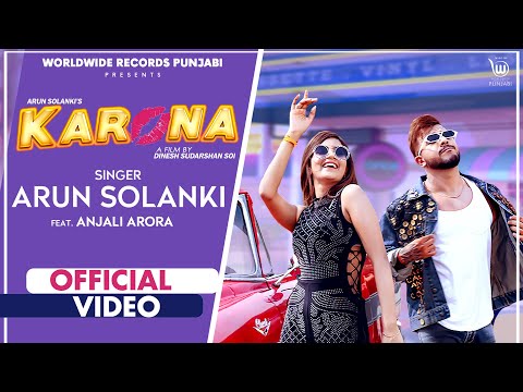 Poster करोना karona lyrics – arun solanki