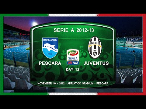 Serie A 2012-13, g12, Pescara - Juventus (EN)