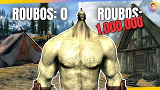 Roubei os NPCs de Skyrim até comprar UMA CASA