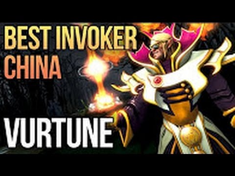 ⚡️ 5000+ games ⚡️ VURTUNE BEST INVOKER CHINA ⚡️ DOTA 2 7.01 ⚡️