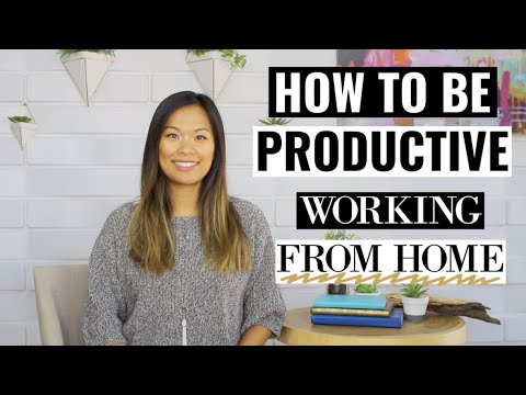 如何在冠狀病毒期間在家工作｜如何有效地在家工作。 (How to Work from Home During Coronavirus | How to Work from Home Effectively)