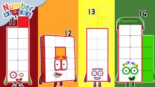🍽️ Histórias do Almoço de Domingo | Aprenda a Contar para Crianças | Numberblocks Português Brasil