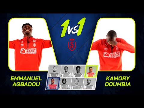 Stade de Reims 🎲 1vs1 : L'affrontement entre Emmanuel AGBADOU et Kamory DOUMBIA