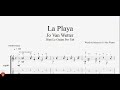 La Playa - Guitar Tutorial + TAB