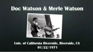 【CGUBA033】Doc Watson & Merle Watson 01/22/1971