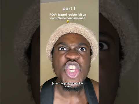 POV: ta prof raciste fait un contrôle de connaissance
