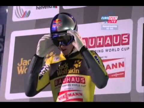 Thomas Morgenstern vs. Simon Ammann - Bischofshofen 06.01.2011