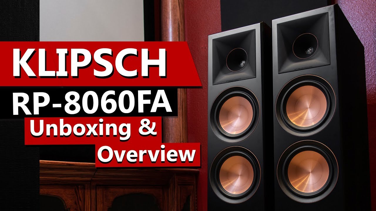 video Loa Klipsch RP-8060FA chính hãng 0