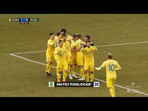 PLTS, 20. kolo: Domžale - Rudar 6:2