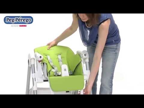 Стульчик для кормления Peg-Perego Prima Pappa Follow Me Peach (IH01000000BL68)