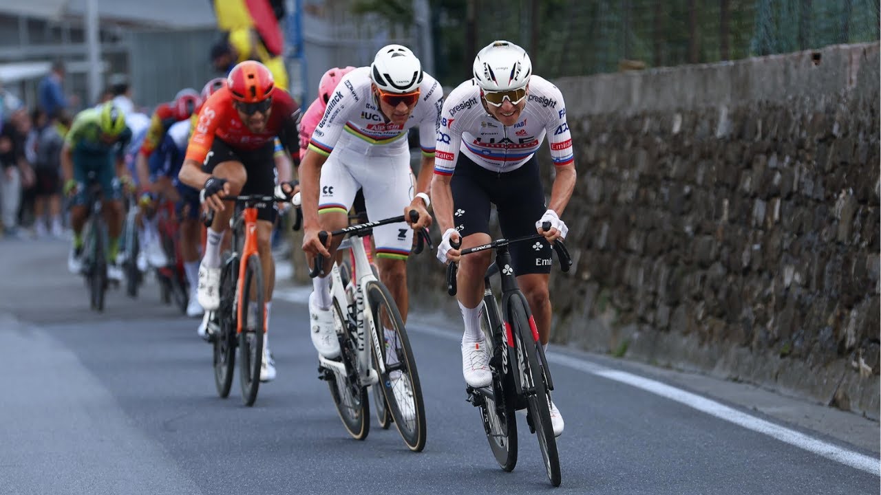 UNSTOPPABLE CYCLING ATTACKS by Tadej Pogačar 2024