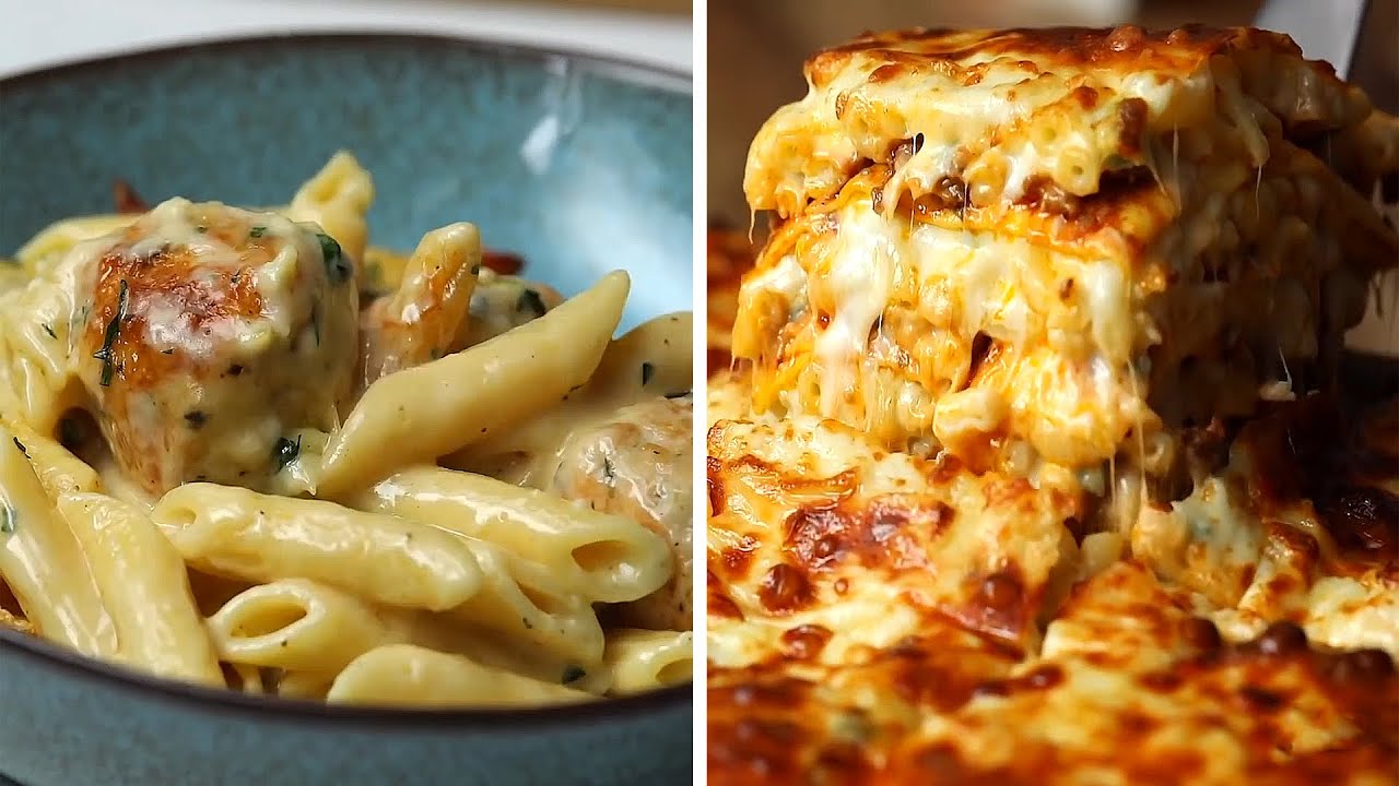 6 Cheesy Pasta Dinner Ideas