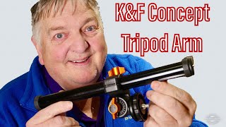 It’s Long and it’s thin and I’m loving playing with it!! Kentfaith Tripod Extension Arm