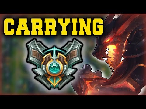 CARRYING Full Team of Squishies - Warwick Jungle Commentary Guide - League of Legends [Season 7]
