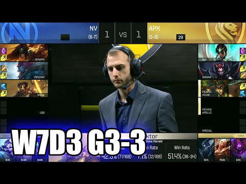 Team EnVyUs vs Apex Gaming | Game 3 S6 NA LCS Summer 2016 Week 7 Day 3 | NV vs APX G3 W7D3 1080p
