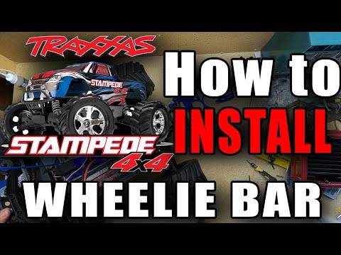 How to Install a Wheelie Bar (TRAXXAS #3678) on a Traxxas Stampede